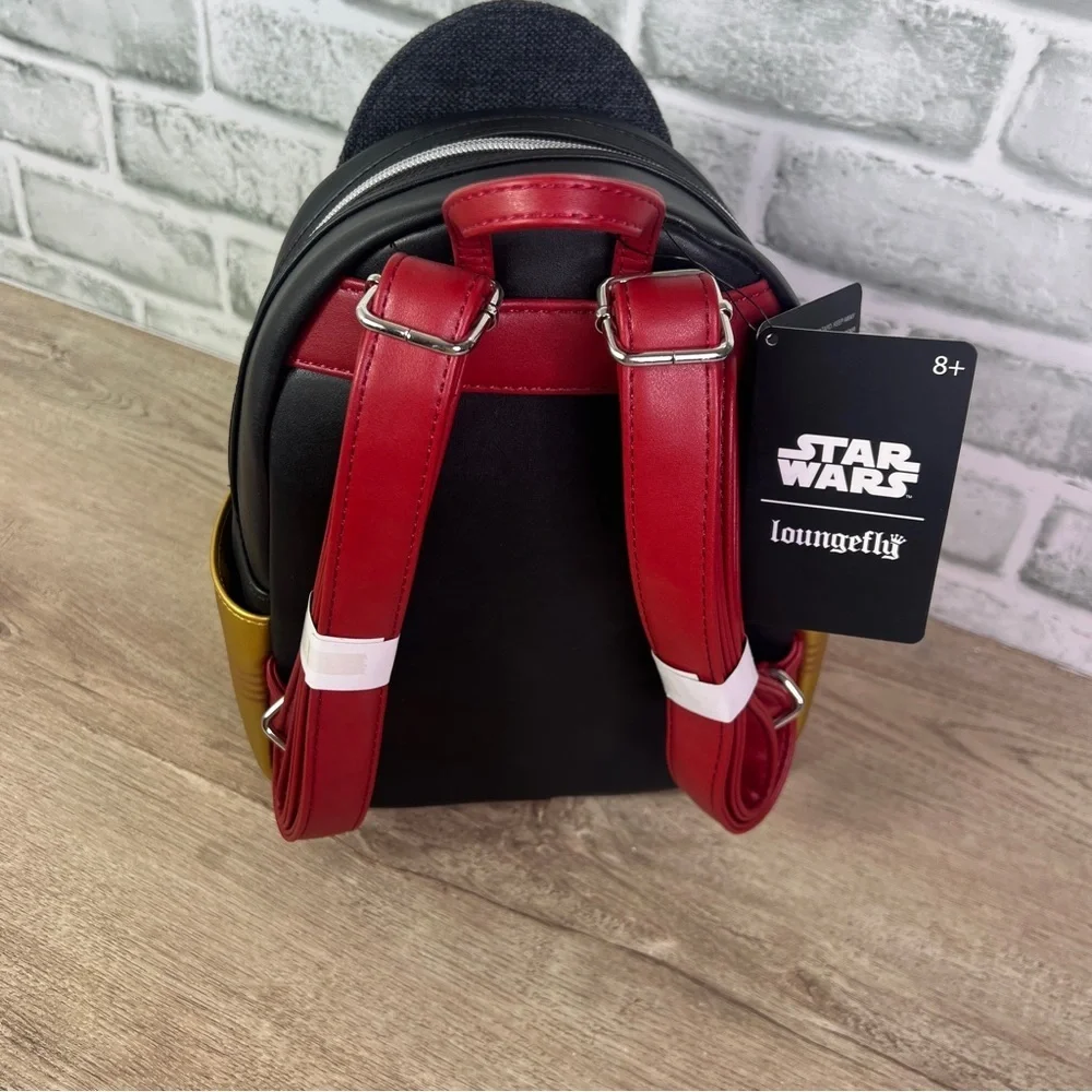 Loungefly Star Wars Black and Yellow Backpack‎